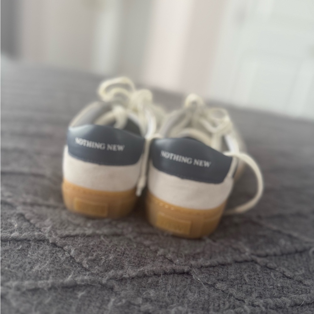 Women's White Sneakers - Picture 3 of 8
